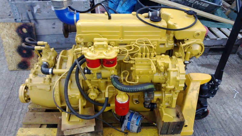 Lister Marine - 1992 Yr Lister CS4 (FORD 2722E) 72hp Marine Diesel Engine Package