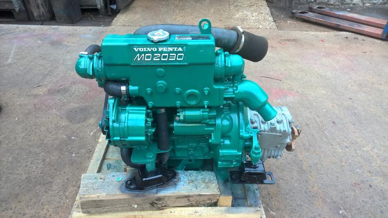 Volvo - Volvo Penta 2030 29hp Marine Diesel Engine Package