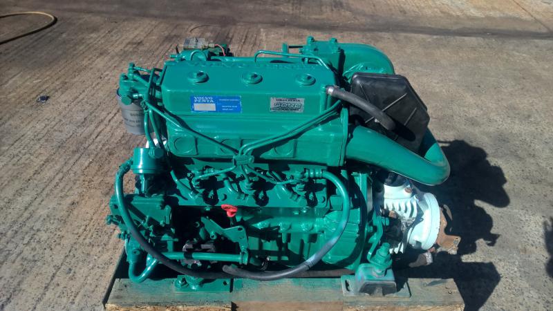 Volvo - Volvo Penta 2003T 43hp Marine Diesel Engine Package