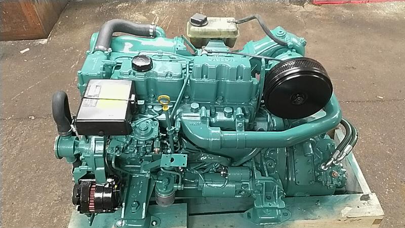 Volvo - Volvo Penta TMD31L-A 100hp Marine Diesel Engine Package (PAIR AVAIL)