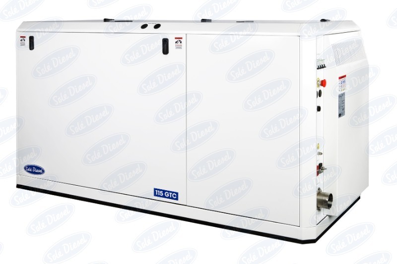 Sole Diesel - NEW Sole 115GTC 112kVA 400/230V SDZ165 Marine Diesel Generator