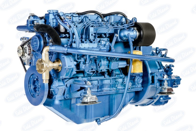 Sole Diesel - NEW Sole Marine Diesel SM-103 103hp Engine & Gearbox Package