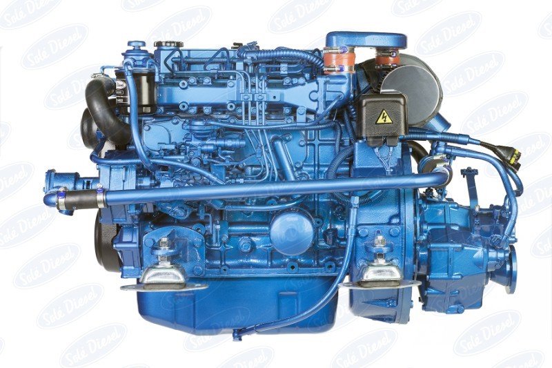 Sole Diesel - NEW Sole Marine Diesel SM-82 85hp Engine & Gearbox Package