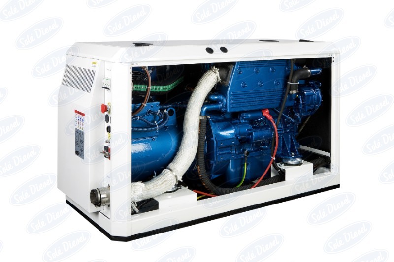 Sole Diesel - NEW Sole 35GTC 35kVA 400/230V Marine Diesel Generator