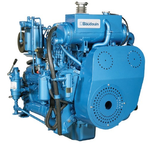 Baudouin - NEW Baudouin 4W105M 130hp Heavy Duty Marine Diesel Engine Package