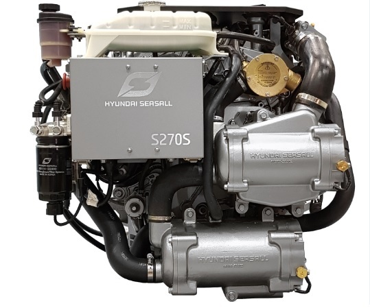 Hyundai Seasall - NEW Hyundai Seasall S270S 270hp Marine Diesel Engine & Sterndrive Package