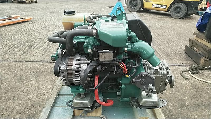 Volvo - Volvo Penta D1-13B 13hp Marine Diesel Engine Package