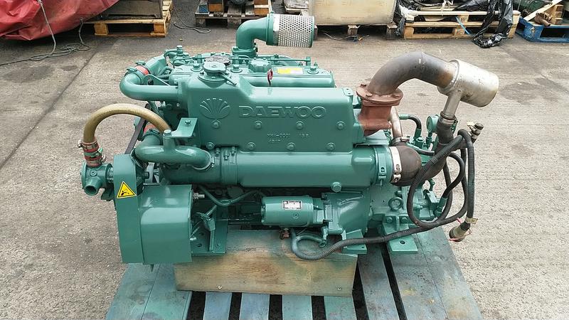 Doosan - Doosan L034 70hp Marine Diesel Engine Package