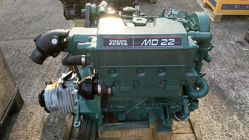 Volvo - Volvo Penta MD22 50hp Marine Diesel Engine Package