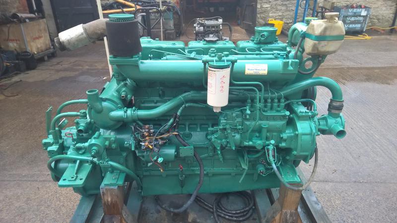 Doosan - 2003Yr Doosan L136 160hp Marine Diesel Engine