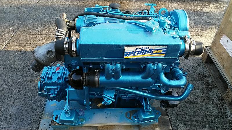 Perkins - Perkins Prima M50 50hp Marine Diesel Engine Package