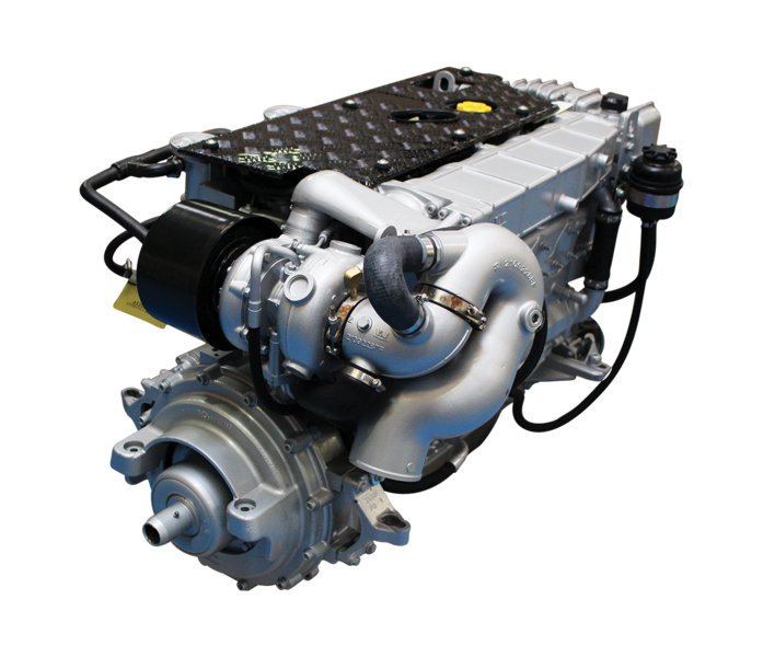 FNM - NEW FNM 42HPEP-150 150hp Marine Diesel Engine With Mercruiser Bravo Adaptor