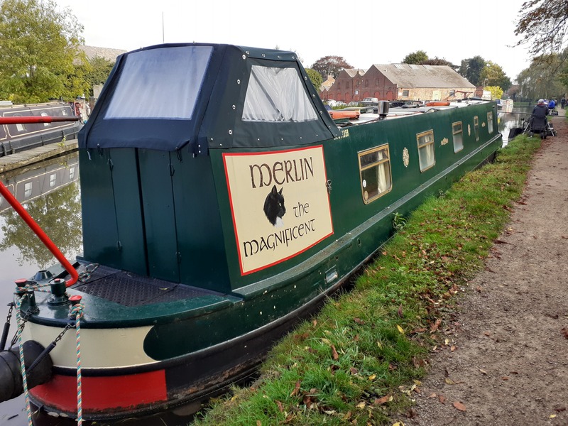 South West Durham Steel Craft - 54ft Narrowboat Called Merlin The Magnificent