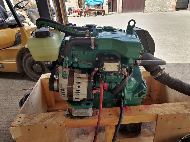 Volvo - Volvo Penta D1-20B 19hp Marine Diesel Engine Package (PAIR AVAILABLE)