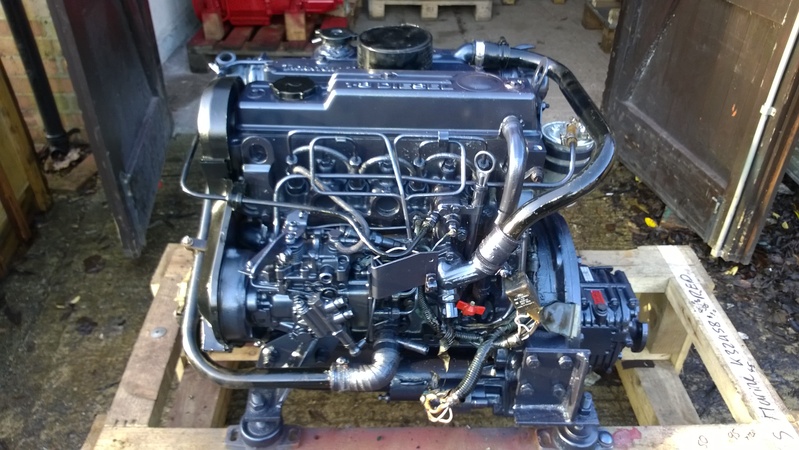 Thornycroft - Thornycroft T-110 56hp Marine Diesel Engine Package