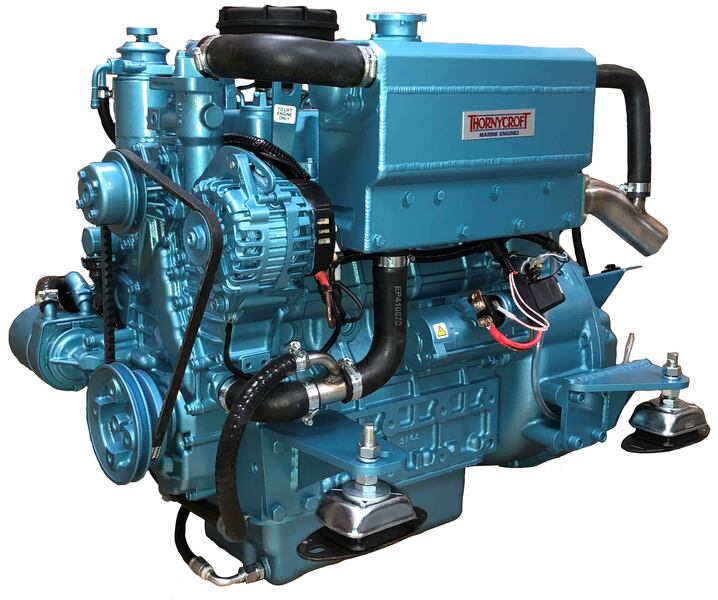 Thornycroft - NEW Thornycroft TK-40 43hp Marine Diesel Engine & Gearbox Package