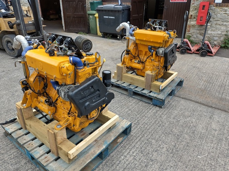 Mermaid - JCB Mermaid J444-NA63 85hp Marine Diesel Engine 2014 (PAIR AVAILABLE)