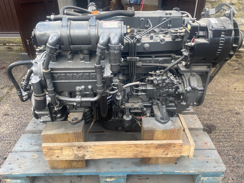 Yanmar - Yanmar 4LHA-HTP 160hp Marine Engine & Gearbox Package