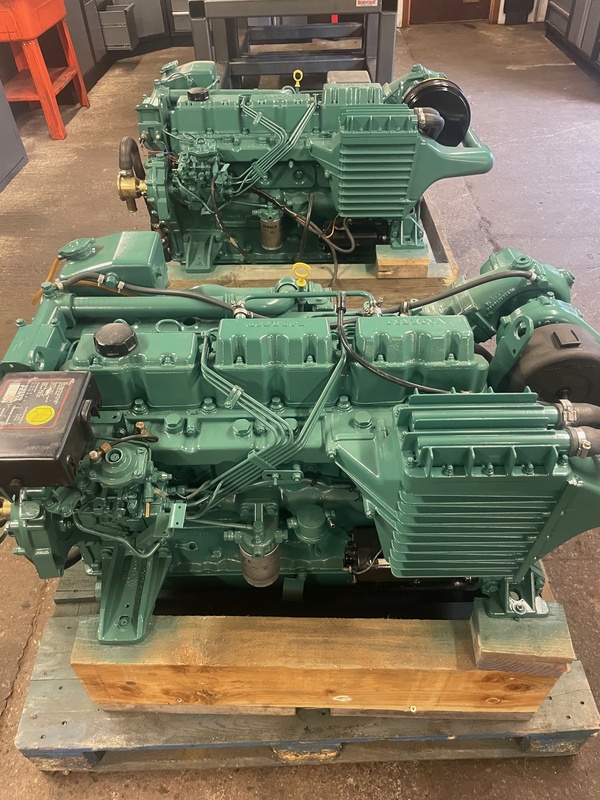 Volvo - Volvo Penta TAMD41B 197hp Bobtail Marine Diesel Engine (Pair Available)