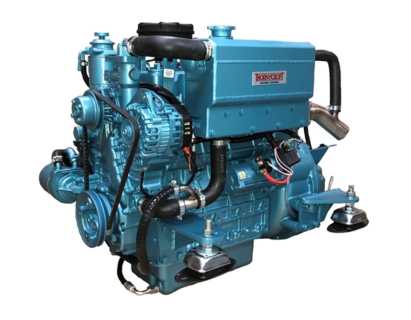 Thornycroft - NEW Thornycroft TK-60 57hp Marine Diesel Engine & Gearbox ...